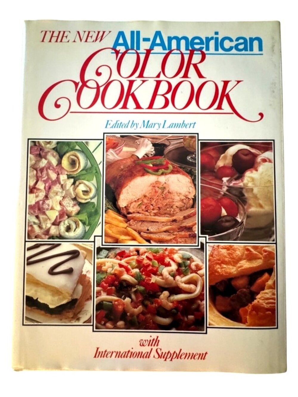 The New All-American Color Cookbook 1986 Mary Lambert Vintage Hardcover
